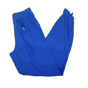 MISSLOOK Linen Joggers Navy Blue loose lightweight comfy casual pockets summer M